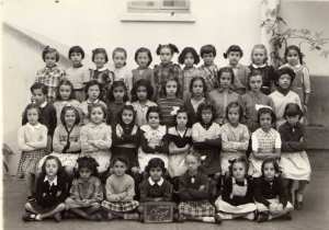 1954 - CE 1 et 2 - école chazot filles
