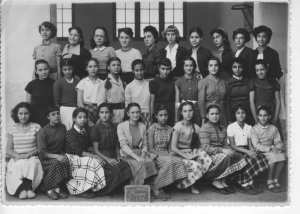 1954 - CFE Barnave 1954 - Ecole primaire de filles rue barnave