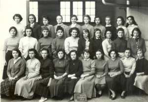 1955 - C.C BARNAVE 1955/56 - Ecole primaire de filles rue barnave
