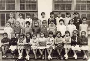 1958 - CE 1 Barnave - Ecole primaire de filles rue barnave