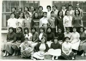 1958 - 4ème - Ecole primaire de filles rue barnave