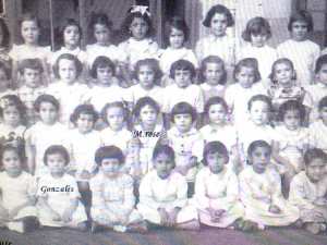 1954 - Cour élémentaire - école laverdet à maison carrée