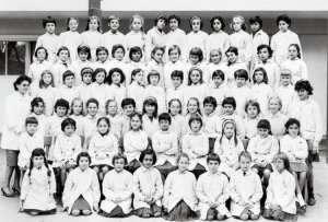 1961 - Cours moyen 1 ere année .ou 8eme B - Sainte famille