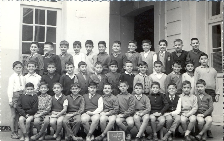 1961 - CM 2 Monsieur Mosquetti - Ecole clauzel
