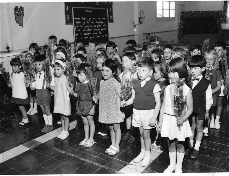 1967 - Maternelle - école de l'olivage