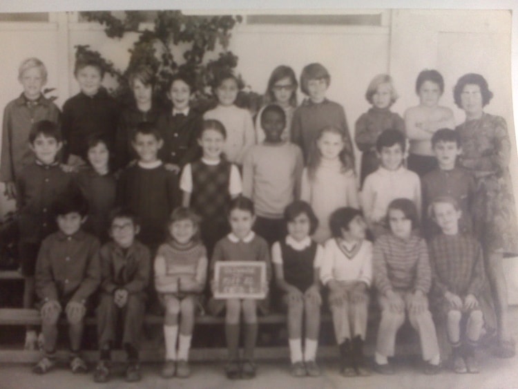 1971 - CE2 (1971) - école de l'olivage