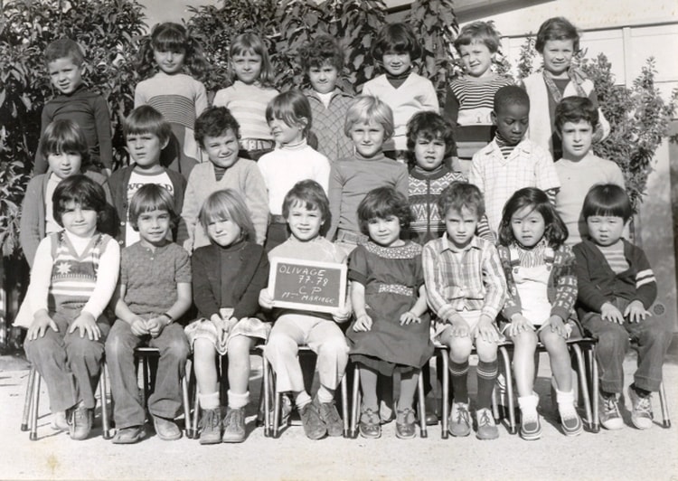 1978 - Olivage 77-78 C P - école de l'olivage