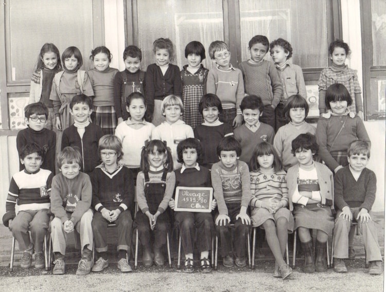1979 - CE1 A - école de l'olivage