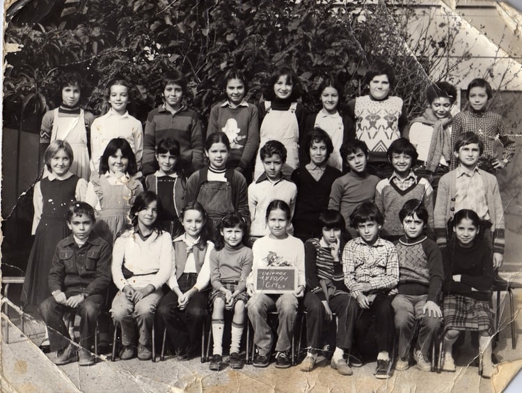 1980 - Olivage - école de l'olivage