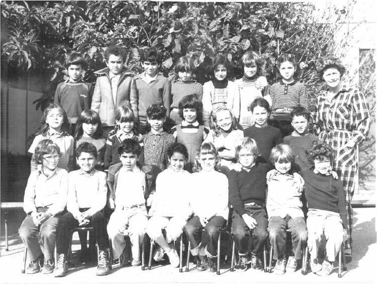 1980 - CE2 - école de l'olivage