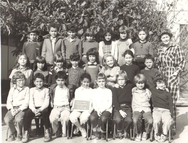 1980 - CE2 B - école de l'olivage