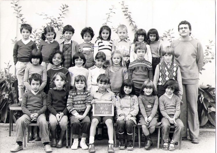 1981 - CE1B - école de l'olivage