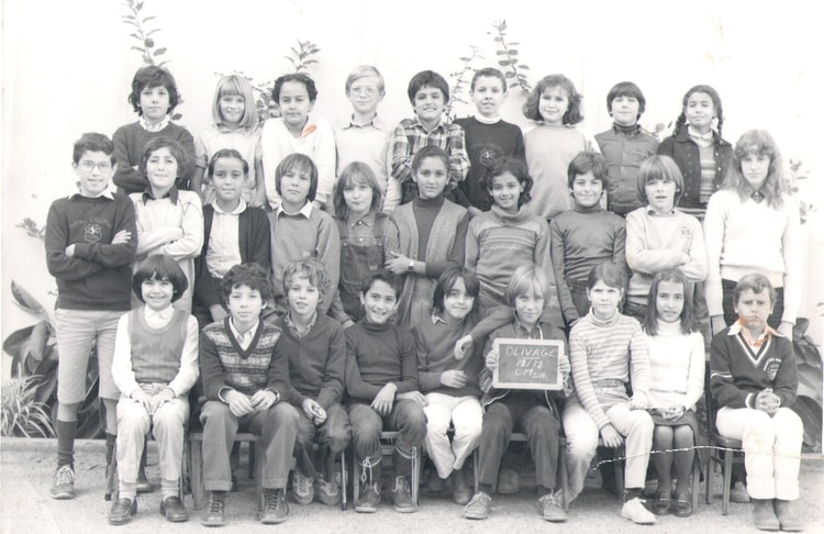 1982 - CM2 A - école de l'olivage