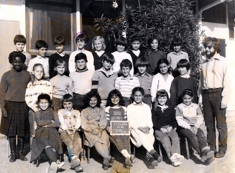 1984 - CLASSE DE CM1 A - école de l'olivage