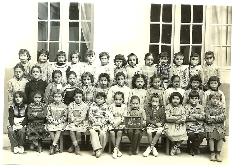 1957 - Cours préparatoire  - Saint eugène a alger