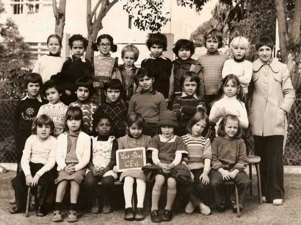 1976 - CP ECOLE DES PINS ALGER - Ecole des pins