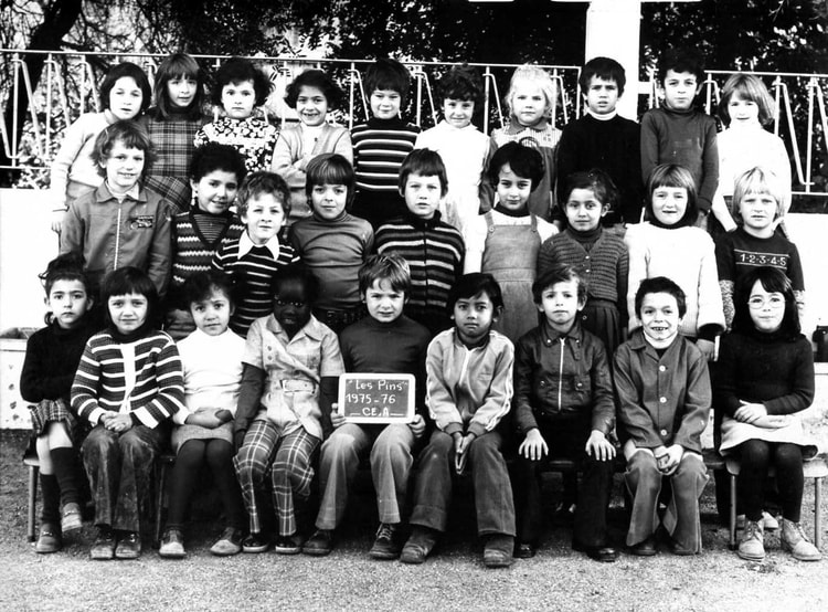 1976 - CE 1 a - Ecole des pins