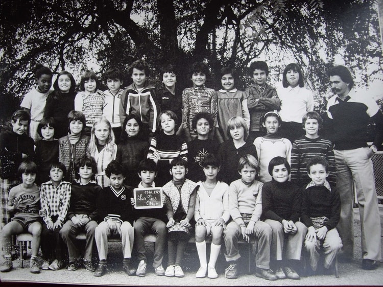 1978 - LES PINS CM1 B 78- 79 - Ecole des pins