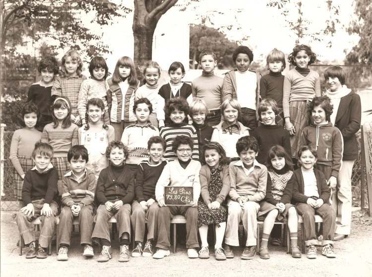 1979 - CE2 B 1979-1980 - Ecole des pins