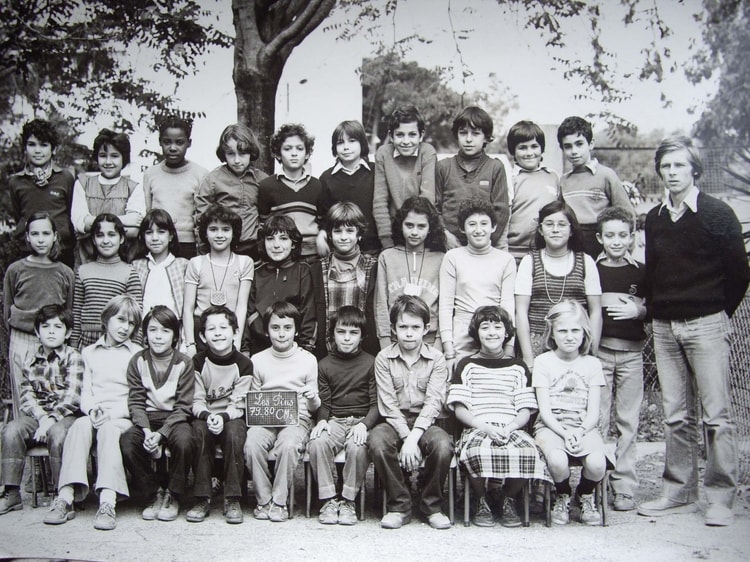1979 - LES PINS 79-80 CM2B - Ecole des pins