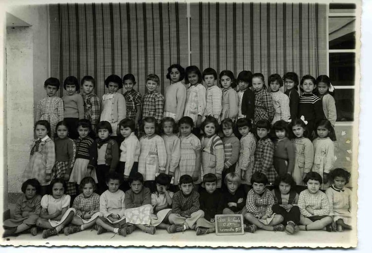 1955 - Cp - Ecole de diar es saada