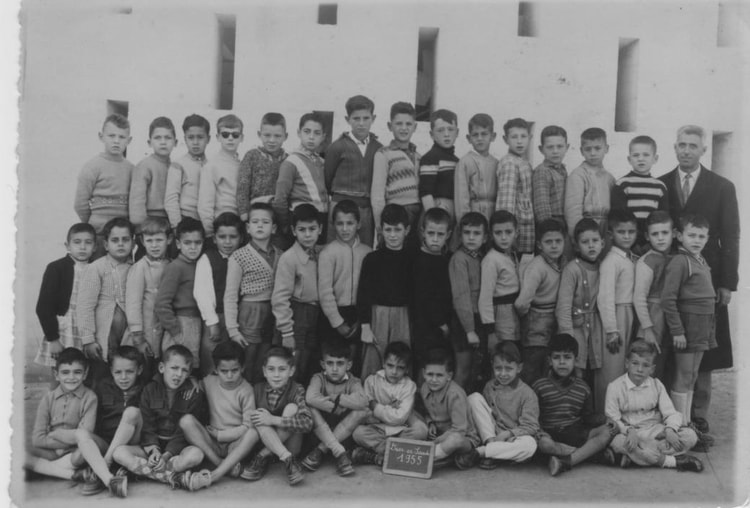 1955 - CE1 - Ecole de diar es saada