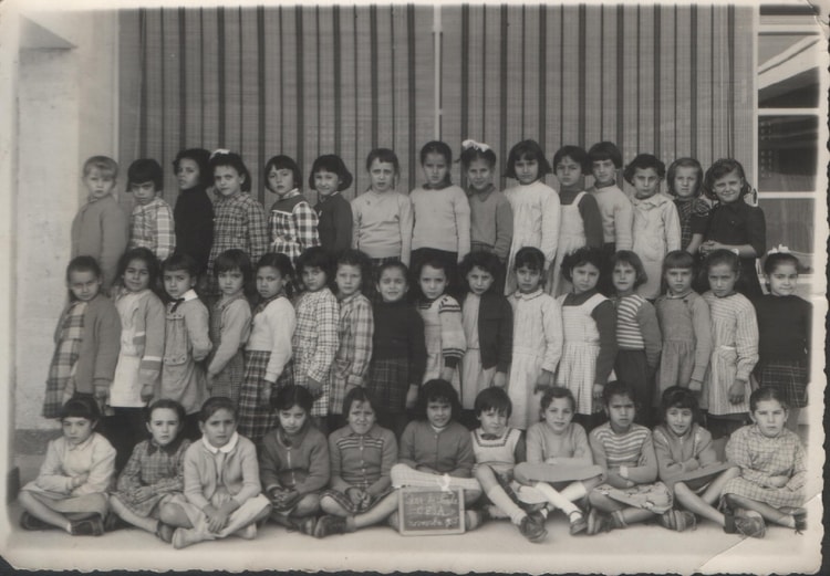 1955 - CE1 A - Ecole de diar es saada