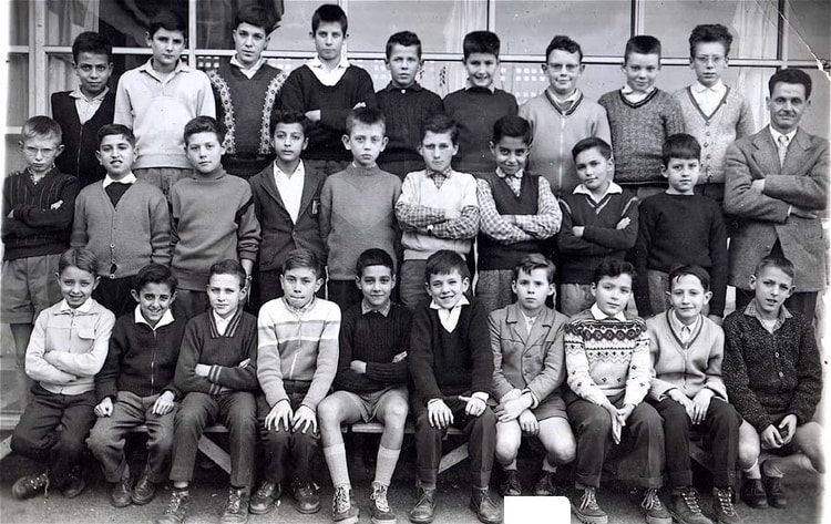 1959 - Classe de fin d' etude - Ecole de diar es saada