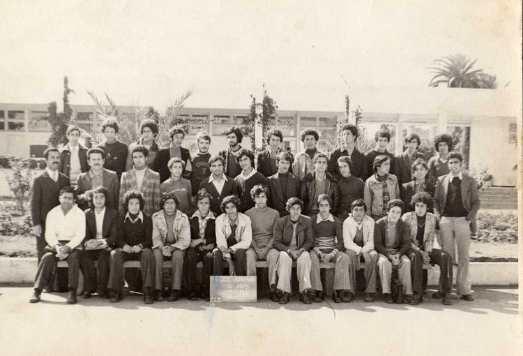 1974 - 1AS.SA1 Année 1974-1975 - Lycee des freres hamia kouba