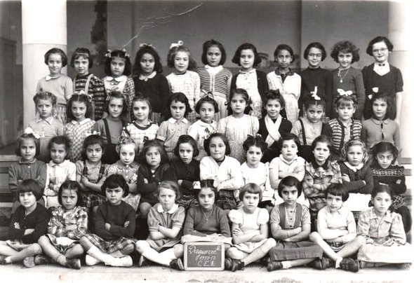 1951 - CE1  1951/1952 - Rue daguerre