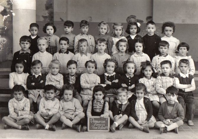 1951 - Section enfantine - Rue daguerre