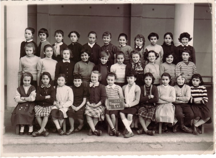 1957 - CM1 - Rue daguerre