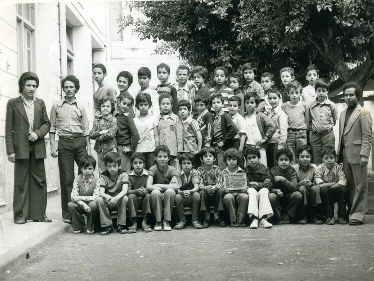 1977 - 5ème année primaire. - Rue daguerre