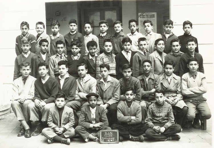 1956 - Collège Guillemin classe 5ème - College guillemin
