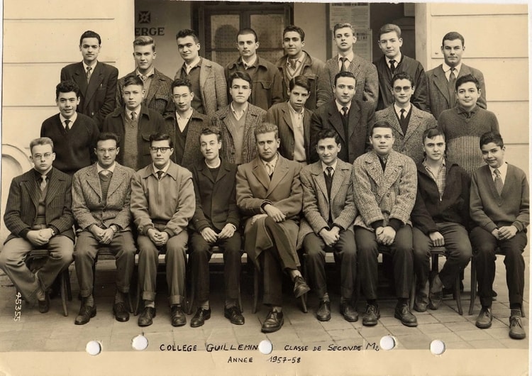 1957 - Seconde M2 - College guillemin