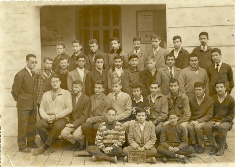 1958 - 3éme M1 - College guillemin