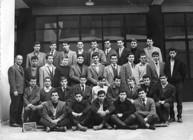 1961 - 1ère M' - College guillemin