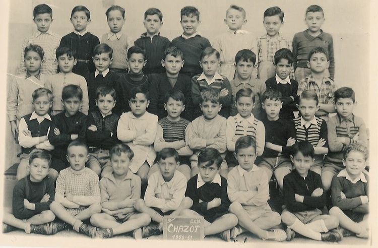 1950 - Ce1 - Ecole chazot garçons