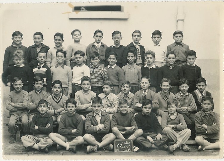1954 - Cm2 - Ecole chazot garçons