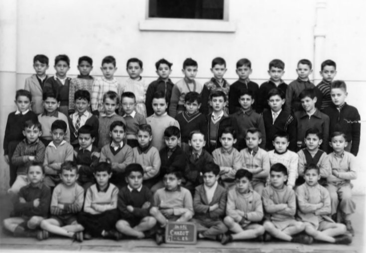 1955 - CE2 1955/1956 - Ecole chazot garçons