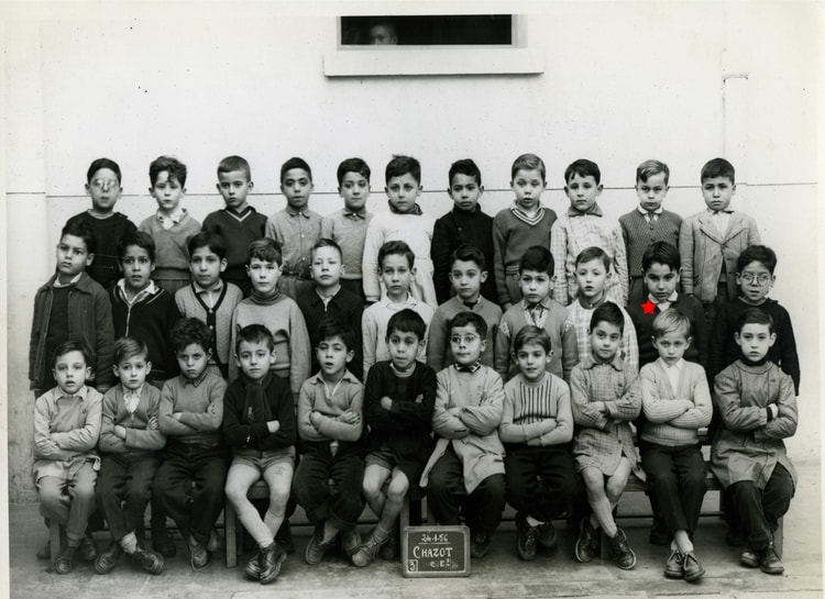 1956 - CE1 - Ecole chazot garçons
