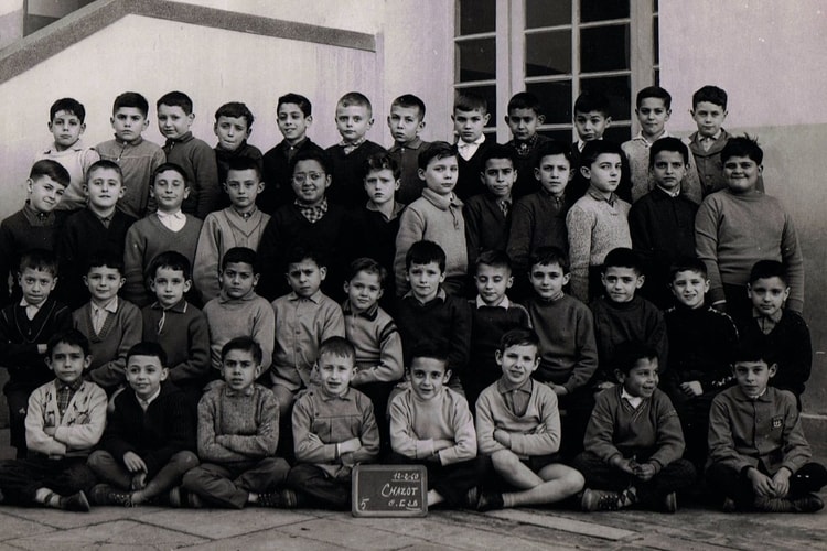 1960 - CE2 B  1959-1960 - Ecole chazot garçons