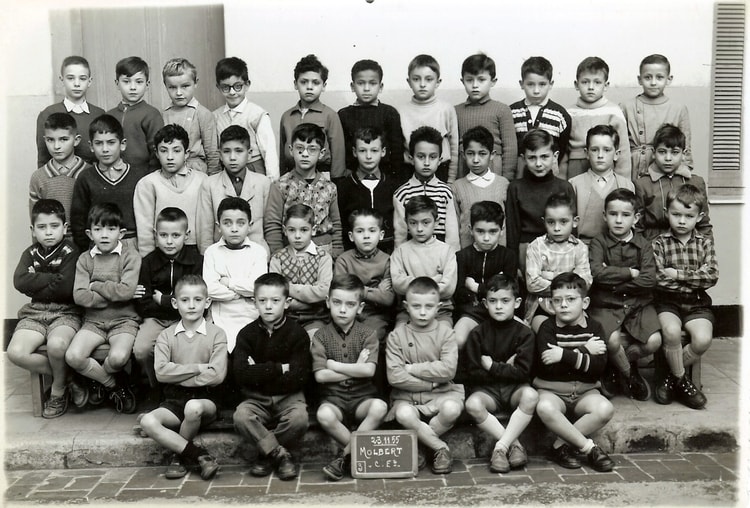 1955 - CE2 1955 - 1956 - Ecole molbert