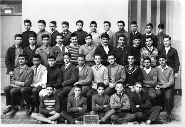 1957 - 4ème - Ecole molbert