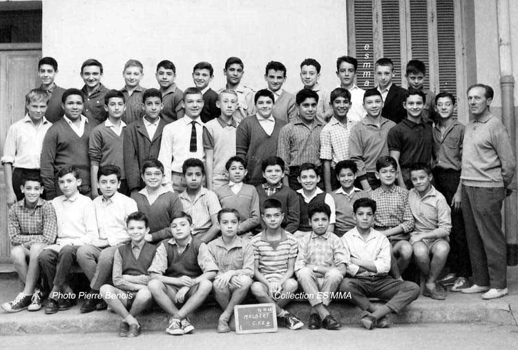 1960 - Certificat d'études - Ecole molbert