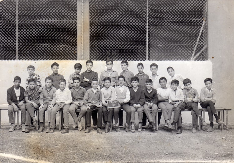 1964 - Classe 6ème - Ecole molbert