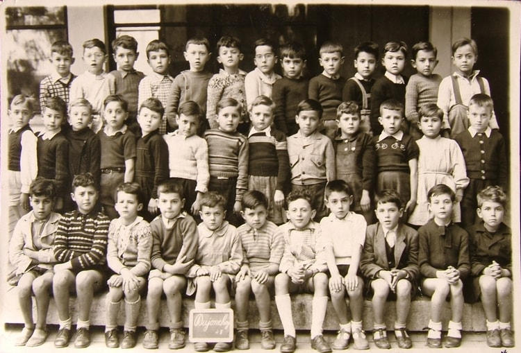 1948 - CE1 (classe de 10°) - Ecole dujonchay