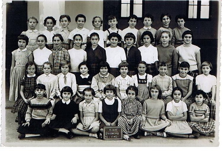 1955 - CM 2 - Ecole dujonchay