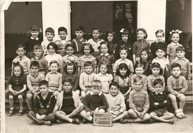 1953 - Maternelle 2 ème année - Ecole rue de normandie