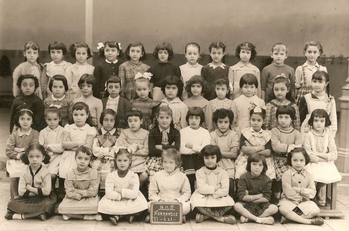1955 - CE1 - Ecole rue de normandie